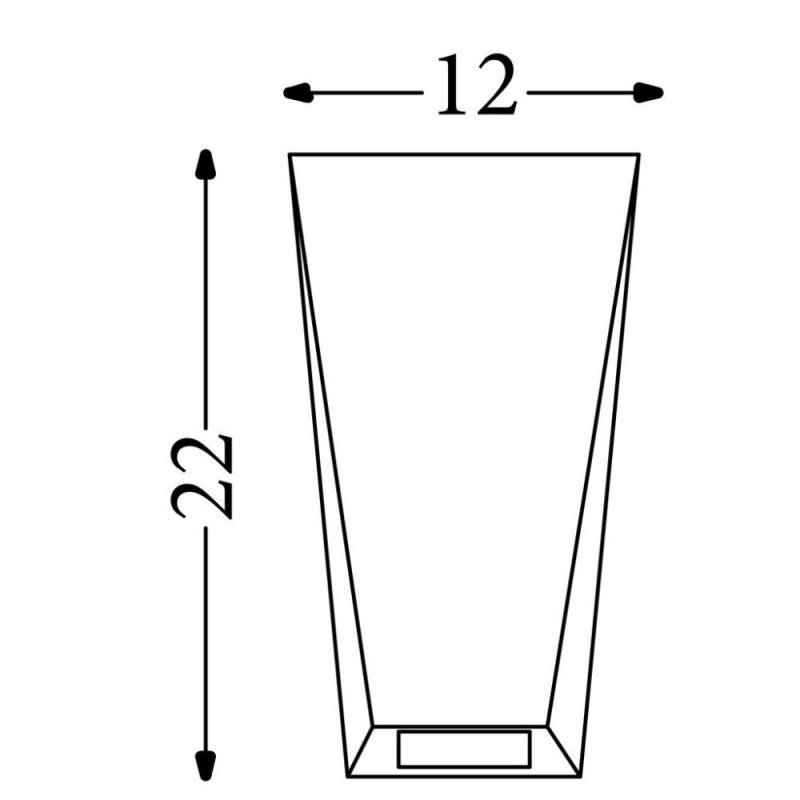 Searchlight-5600-2BK-LED - Sheffield - Black Up & Down Wall Lamp IP44