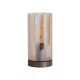 Searchlight-56231-1BZ - Kent - Bronze Table Lamp with Champagne Frosted Glass