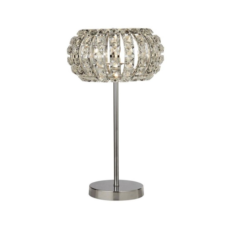 Searchlight-5817CC - Marylin - Chrome Table Lamp with Crystal