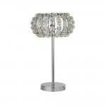 Marylin - Chrome Table Lamp with Crystal