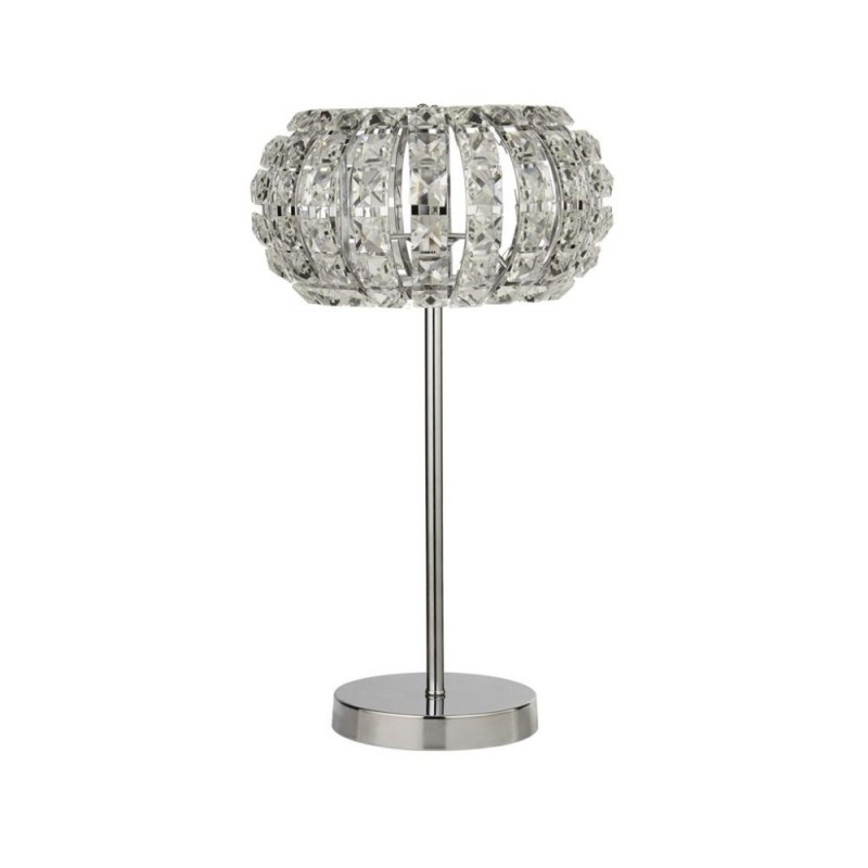 Searchlight-5817CC - Marylin - Chrome Table Lamp with Crystal
