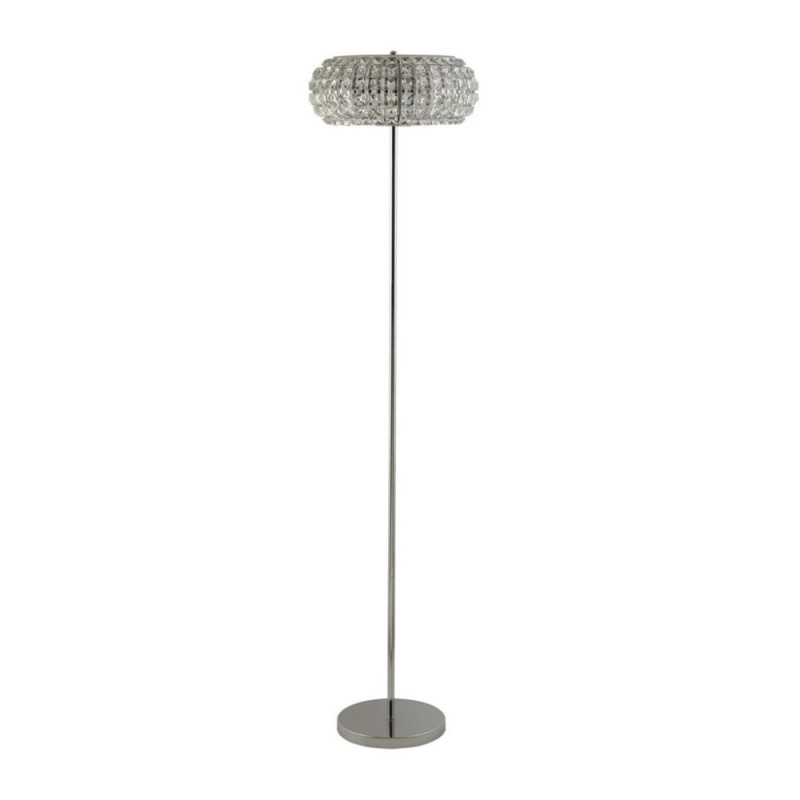 Searchlight-5819CC - Marylin - Chrome Floor Lamp with Crystal