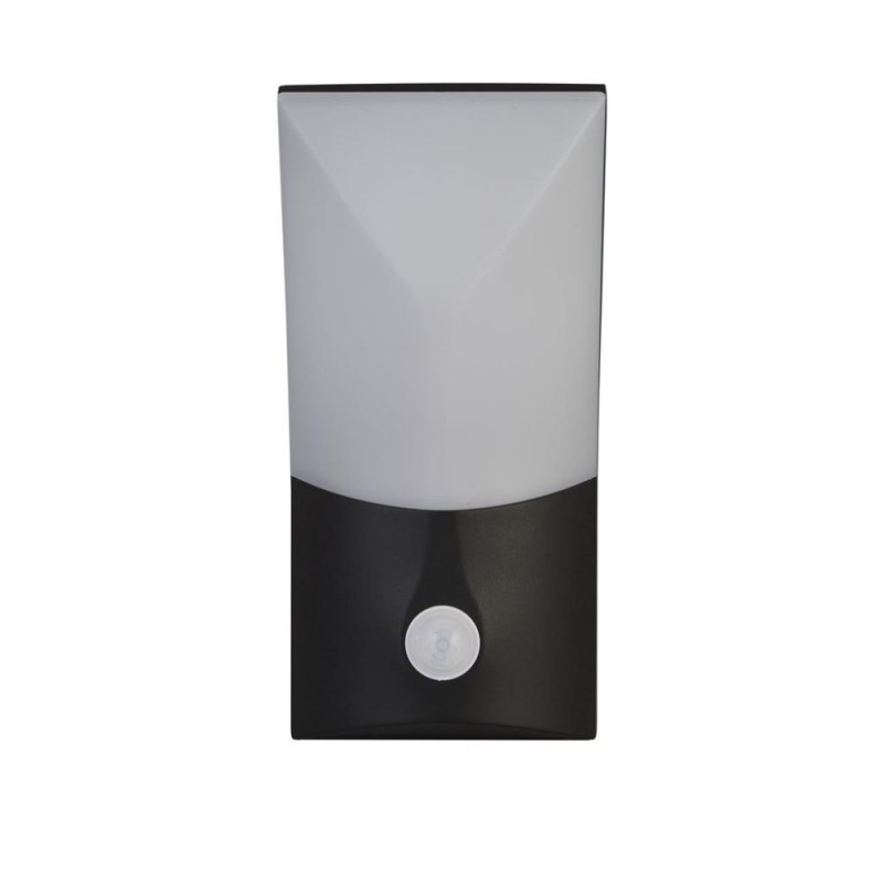 Searchlight-58321BK - Copenhagen - Black & White PIR Wall Lamp
