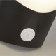 Searchlight-58321BK - Copenhagen - Black & White PIR Wall Lamp