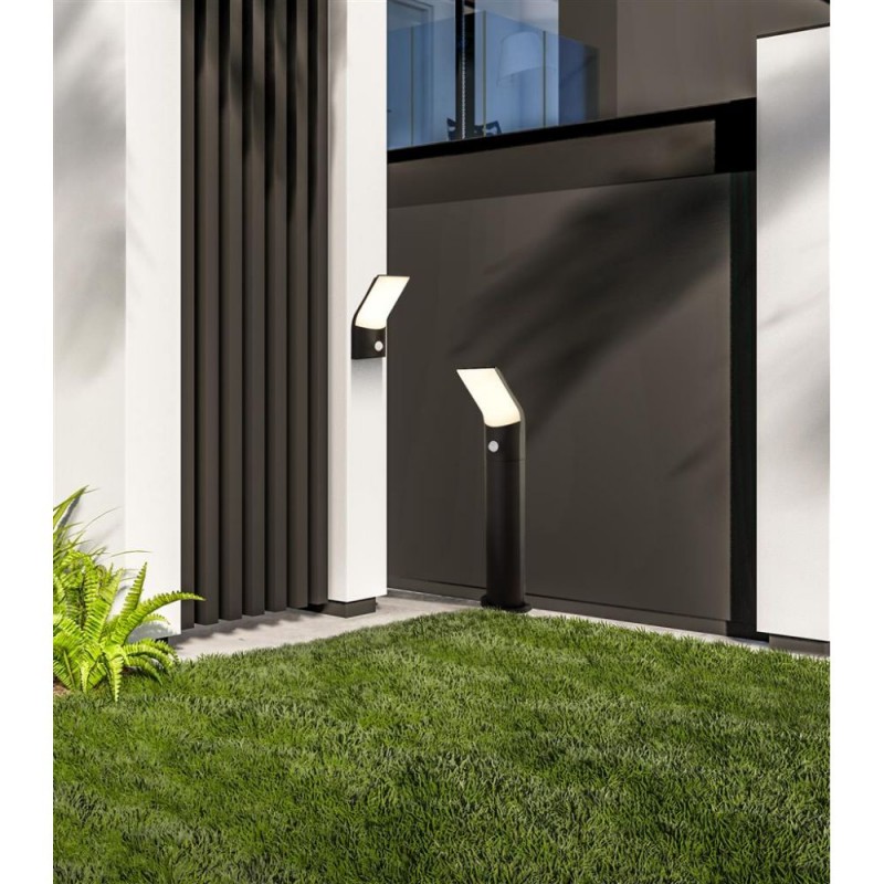 Searchlight-58321BK - Copenhagen - Black & White PIR Wall Lamp