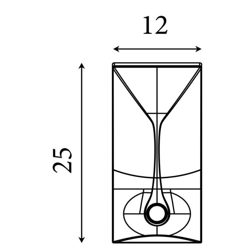 Searchlight-58321BK - Copenhagen - Black & White PIR Wall Lamp