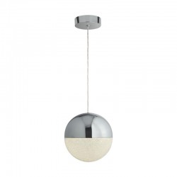 Marbles - Crushed Ice & Chrome Medium Pendant Marbles - Crushed Ice & Chrome Medium Pendant