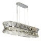 Searchlight-59410-10CC - Uptown - Chrome 10 Light over Island Fitting with Crystal