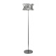 Searchlight-59411-3CC - Uptown - Chrome 3 Light Floor Lamp with Crystal