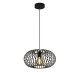 Searchlight-59901-1BK - Avery - Black Pendant Convertible to Semi-Flush