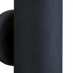 Metro - Black 2 Light Wall Lamp