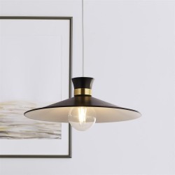 Balham - Black & Gold Pendant