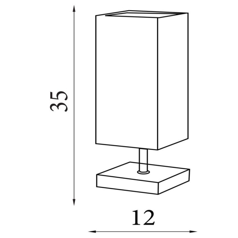Searchlight-60424SS - Valley - Satin Silver Table Lamp with Dark Grey Shade