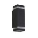 Searchlight-61101BK - Houston - Black Up & Down Wall Lamp