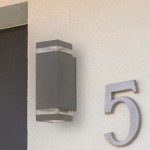 Houston - Grey Up & Down Wall Lamp