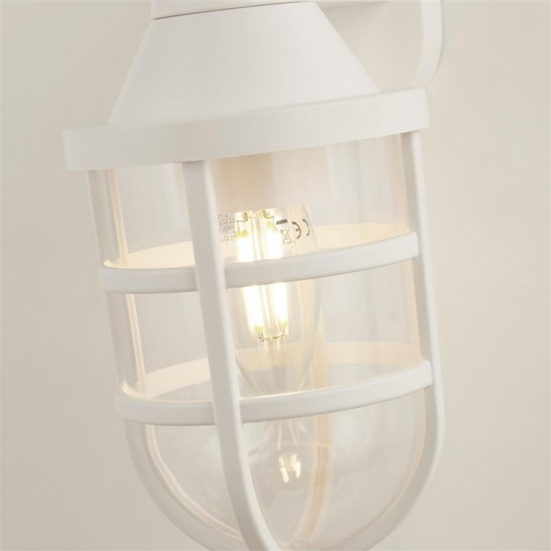 Searchlight-61133WH - Seaside - White Wall Lamp IP44
