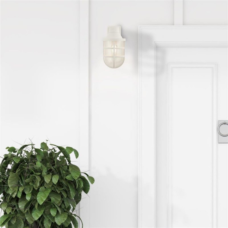 Searchlight-61133WH - Seaside - White Wall Lamp IP44