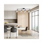 Mega - Black 4 Spotlights with Smoked Glasses Mega - Black 4 Spotlights with Smoked Glasses