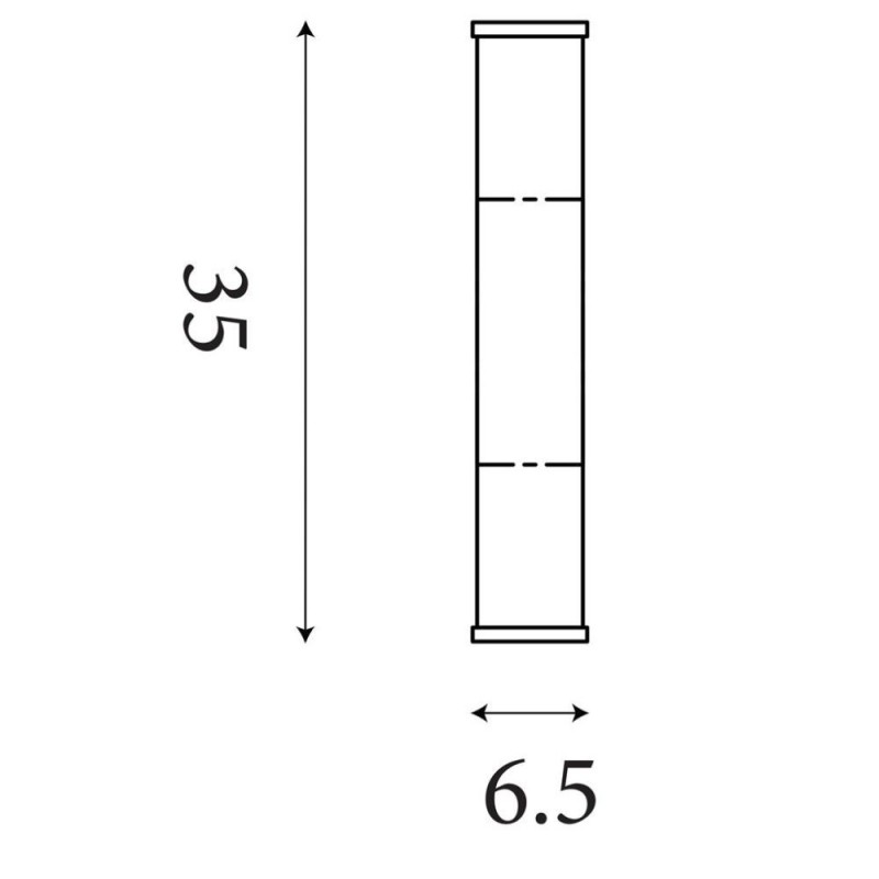 Searchlight-61185-1GO - Wales - Matt Gold LED Wall Lamp with Marble Resin Diffuser