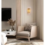 Empire - Satin Brass 2 Light Wall Lamp with Champagne Crystal Empire - Satin Brass 2 Light Wall Lamp with Champagne Crystal