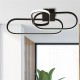 Searchlight-61774BK - Clip - Black & White LED Flush with Colour Changing