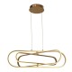 Searchlight-61775GO - Clip - Gold & White LED Pendant with Colour Changing