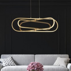 Clip - Gold & White CCT Pendant Clip - Gold & White CCT Pendant