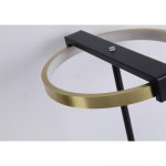 Aerial - Black LED Table Lamp with Gold Shade Aerial - Black LED Table Lamp with Gold Shade