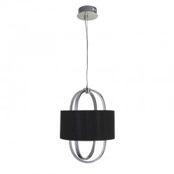 Madrid - LED Black Shade & Chrome Pendant Madrid - LED Black Shade & Chrome Pendant