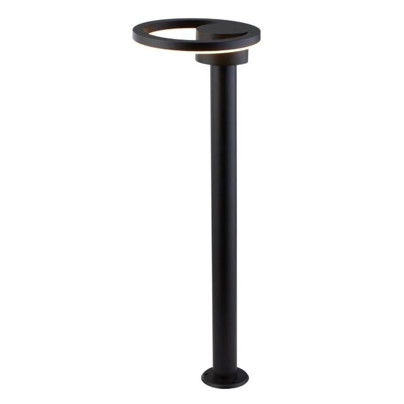 Outdoor - Outdoor - Outdoor LED Black & Frosted Post 3000K Searchlight-6452BK - Outdoor - Outdoor LED Black & Frosted Post 3000K