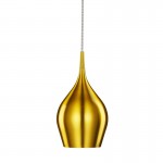 Vibrant - Gold Metal Bell Pendant Ø 12 cm Vibrant - Gold Metal Bell Pendant Ø 12 cm