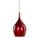 Searchlight-6461-12RE - Vibrant - Red Metal Bell Pendant Ø 12 cm