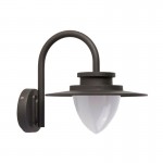 Texas - Graphite LED Wall Lamp with White Diffuser