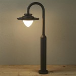 Texas - Graphite LED Post with White Diffuser Texas - Graphite LED Post with White Diffuser