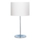 Searchlight-6550CC-1 - Carter - Chrome Table Lamp with White Shade