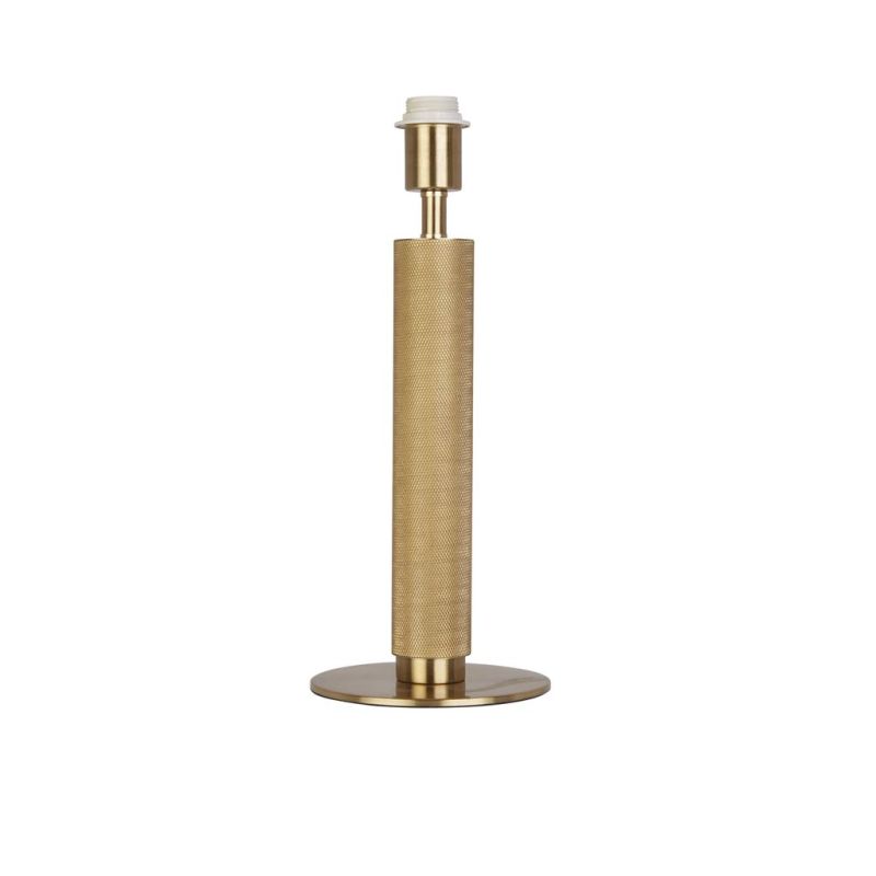 Searchlight-65721PB - London - Base Only - Knurled Brass Table Lamp