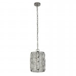Bijou - Chrome Pendant with Clear Crystal Bijou - Chrome Pendant with Clear Crystal