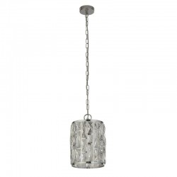 Bijou - Chrome Pendant with Clear Crystal Bijou - Chrome Pendant with Clear Crystal