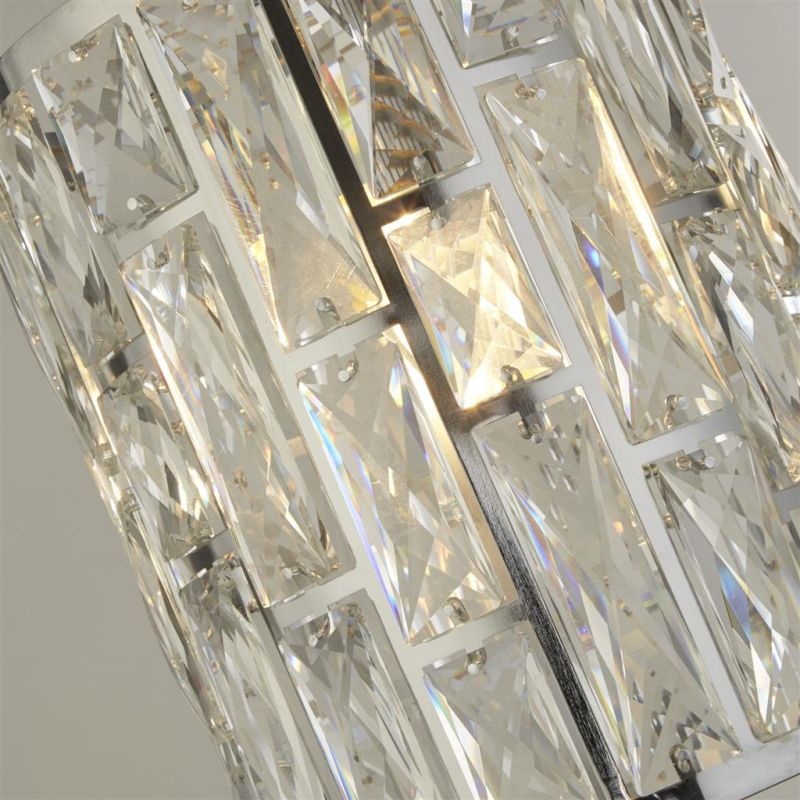 Searchlight-6581-1CC - Bijou - Chrome Pendant with Clear Crystal