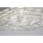 Modena - Chrome LED Flush with Crystal