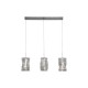 Searchlight-65811-3CC - Modena - Chrome 3 Light LED over Island Fitting with Crystal