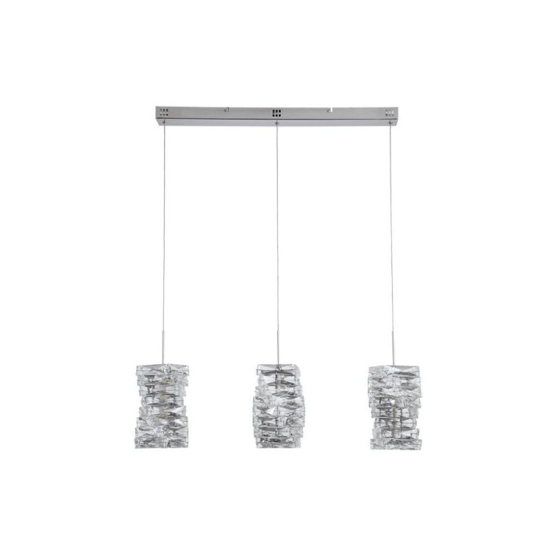 Searchlight-65811-3CC - Modena - Chrome 3 Light LED over Island Fitting with Crystal