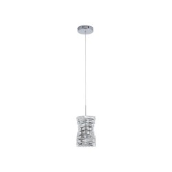 Modena - Chrome LED Pendant with Crystal