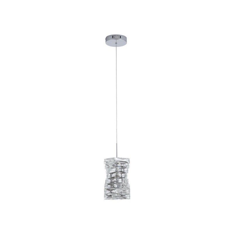 Searchlight-65811CC - Modena - Chrome LED Pendant with Crystal