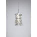 Modena - Chrome LED Pendant with Crystal