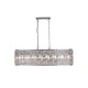 Searchlight-65818-8CC - Bijou - Chrome 8 Light over Island Fitting with Clear Crystal