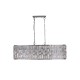 Searchlight-65818-8CC - Bijou - Chrome 8 Light over Island Fitting with Clear Crystal