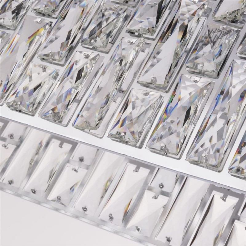 Searchlight-65818-8CC - Bijou - Chrome 8 Light over Island Fitting with Clear Crystal