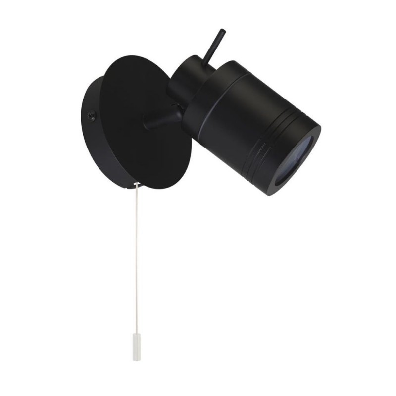 Searchlight-6601BK - Samson - Bathroom Black Spotlight