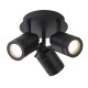 Searchlight-6603BK - Samson - Bathroom Black 3 Spotlights